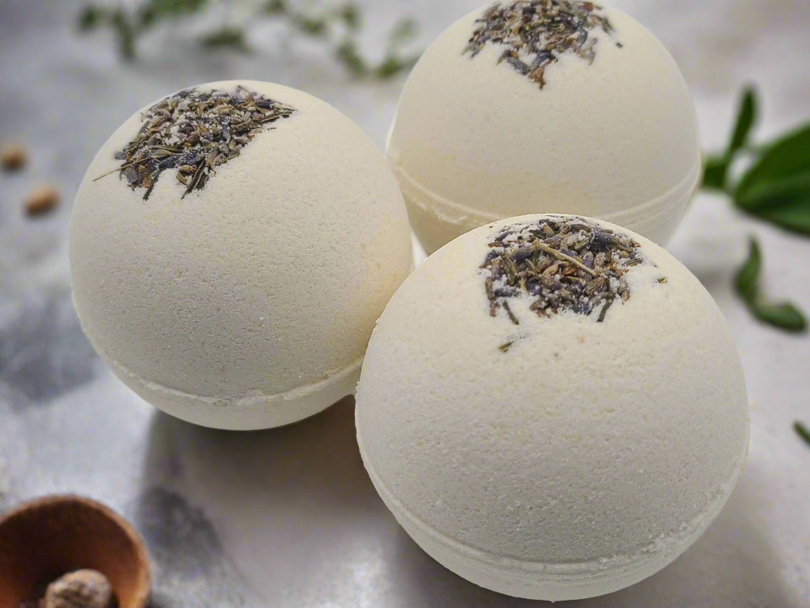 White Lavender Bath Bomb