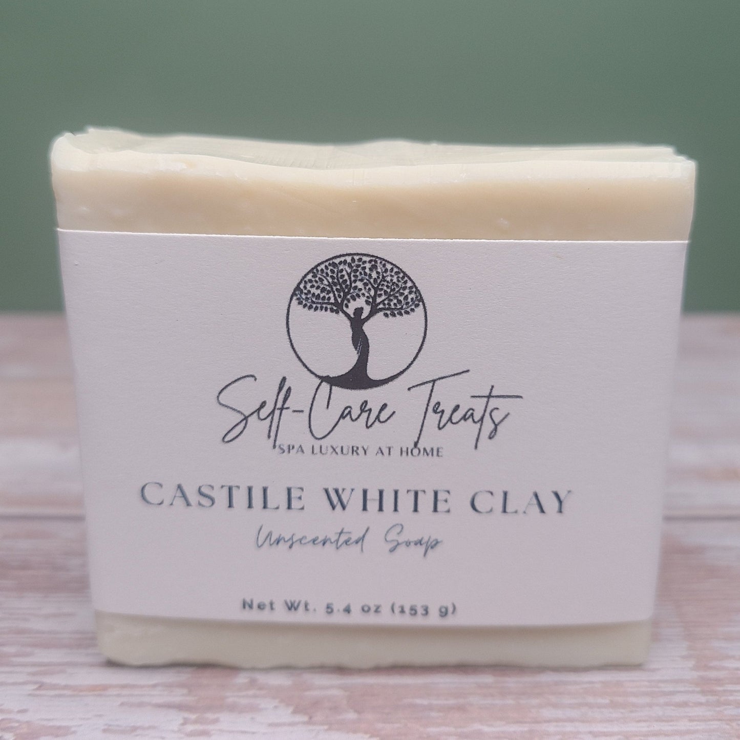 Unscented Castile White Clay Soap