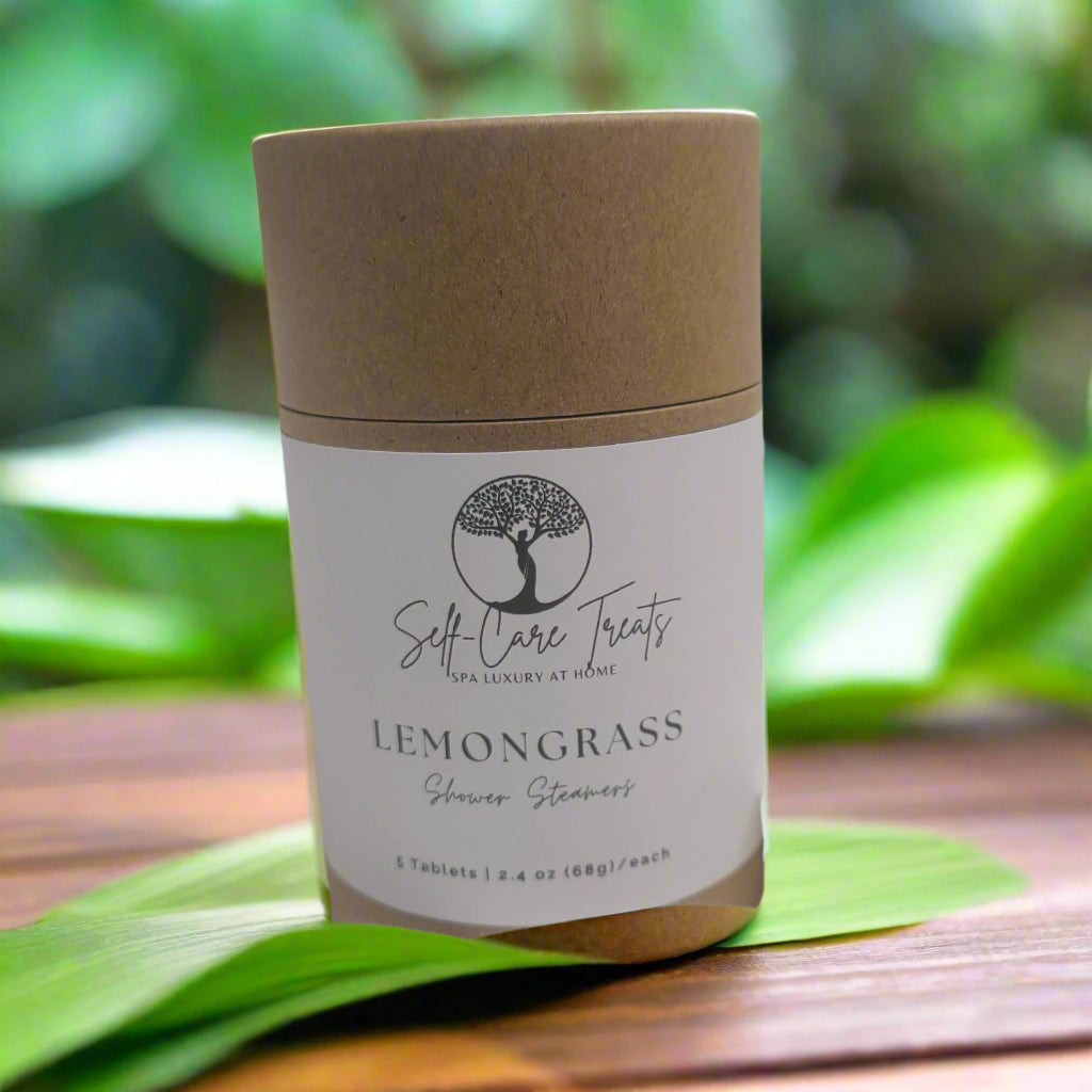 Lemongrass Shower Steamer with 5 tablets.