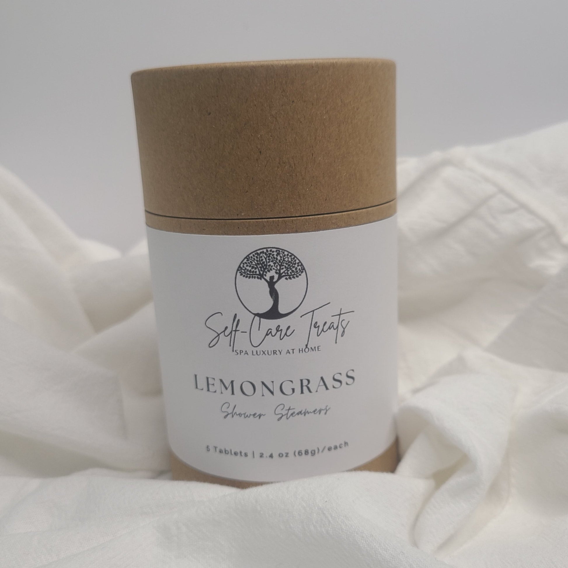 Lemongrass Shower Steamer with 5 tablets.