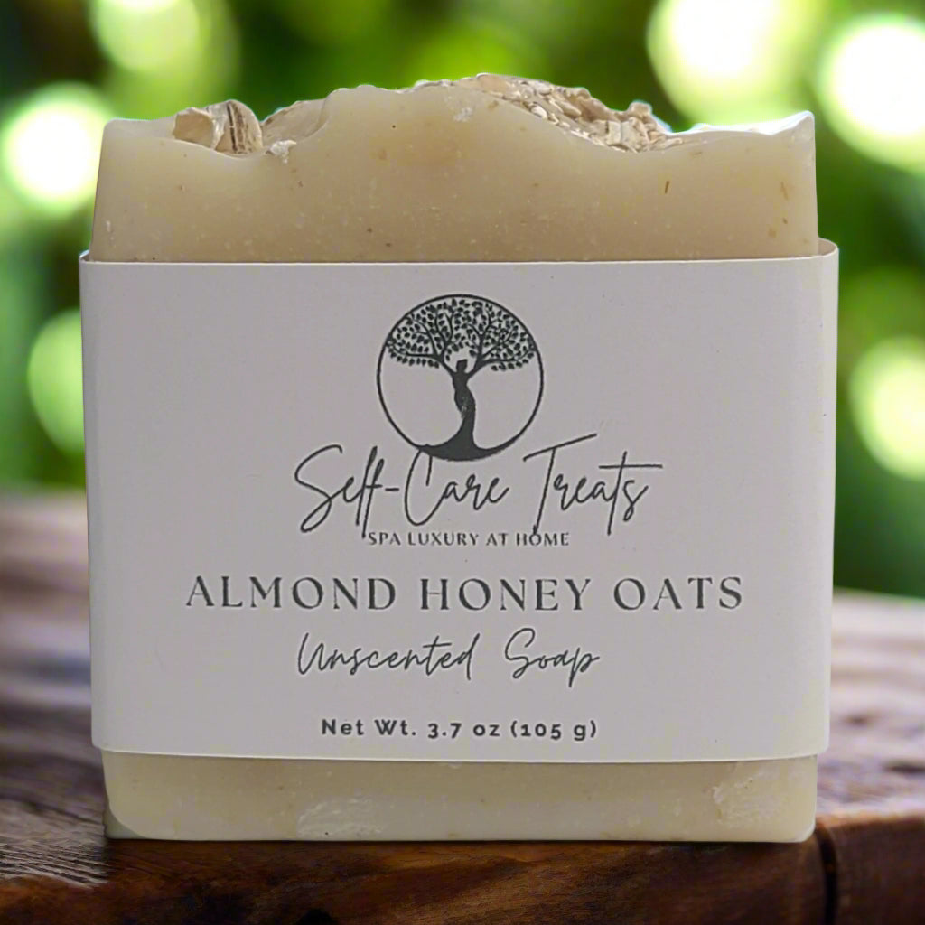 Vegan Almond Honey Oats Soap