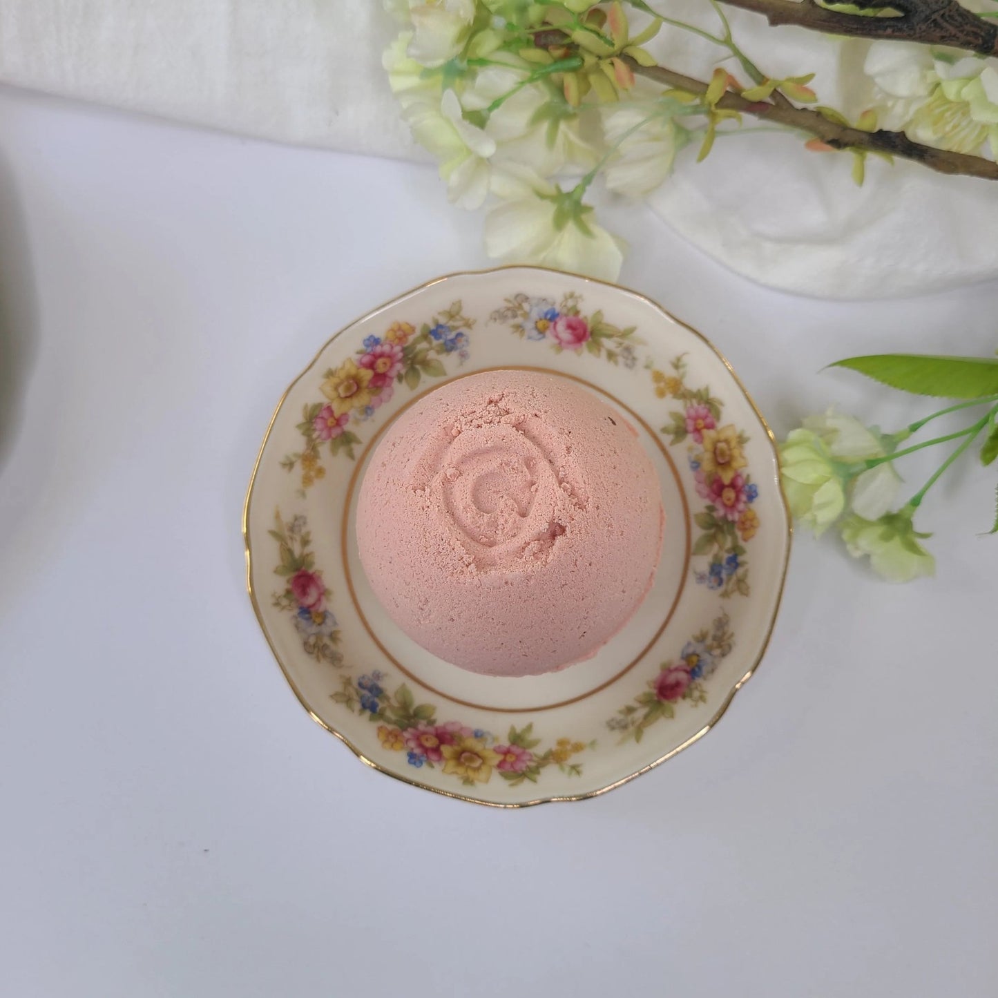 Rose Essential Bath Bomb - Self - Care Treats