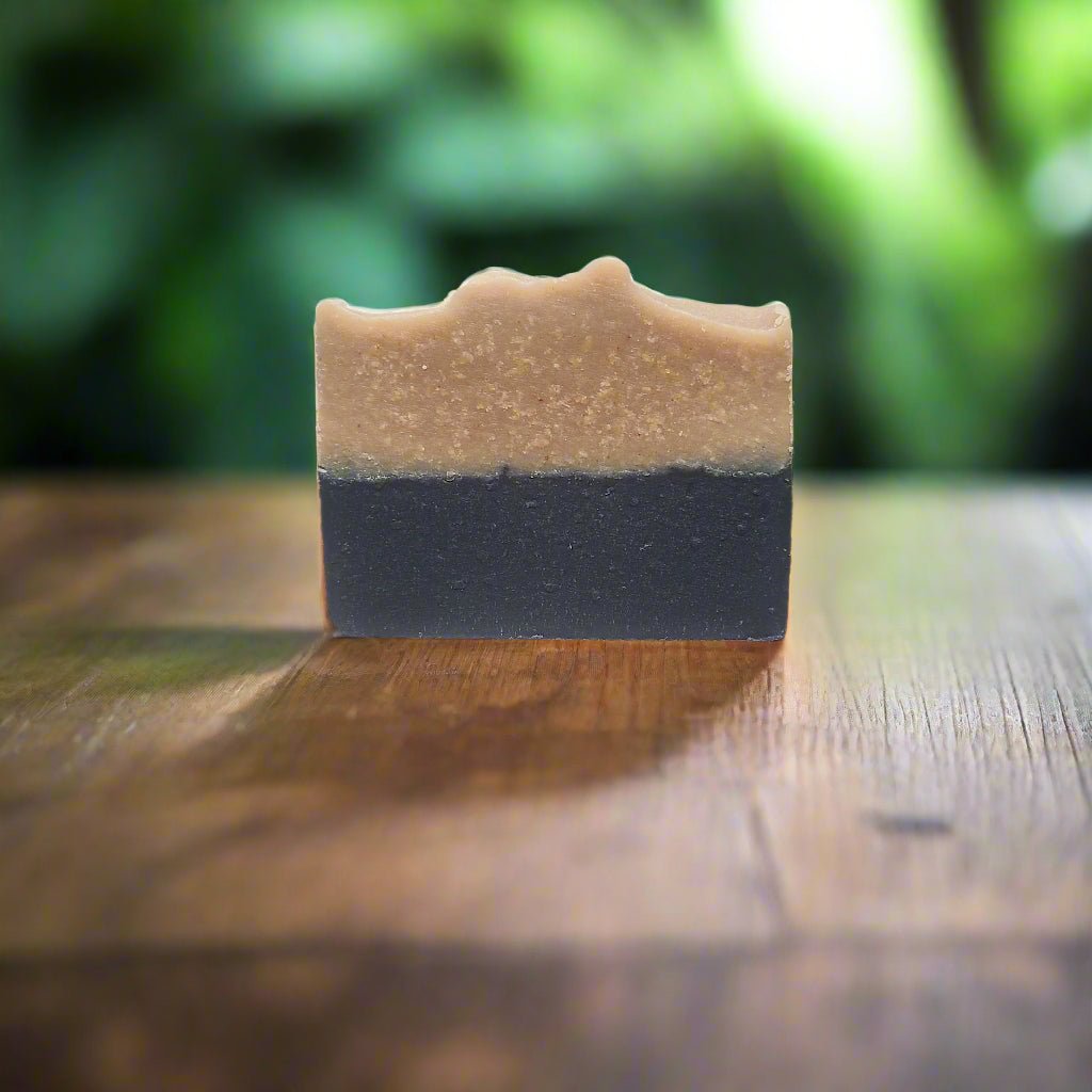 Turmeric Charcoal Peppermint Soap - Self - Care Treats