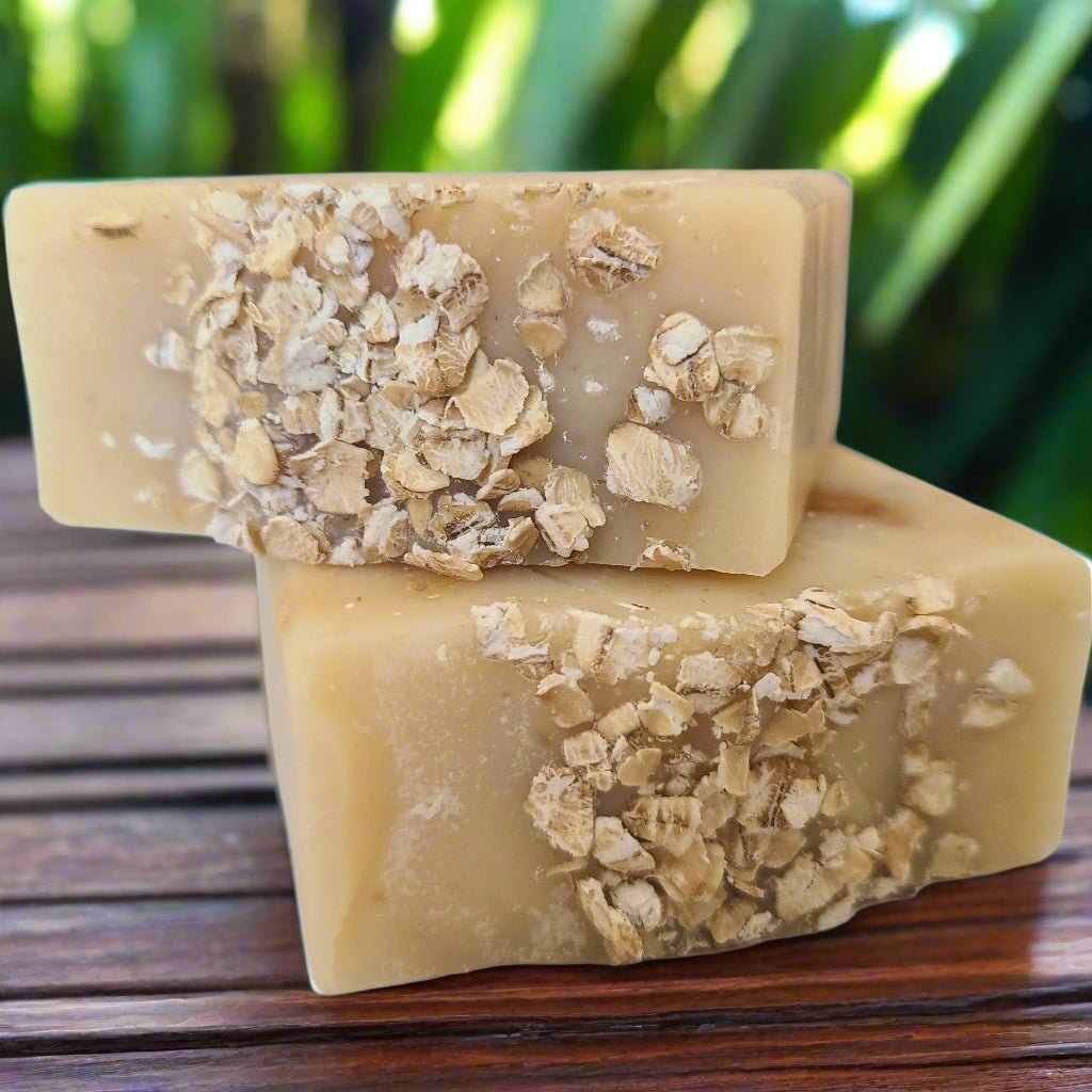 Vegan Almond Honey Oats Soap - Self - Care Treats